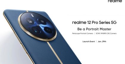 Realme 12 Pro -puhelimet esitellään 29. tammikuuta.