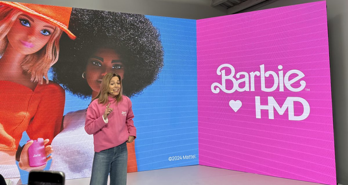 Barbie on HMD:n uusi kumppani.
