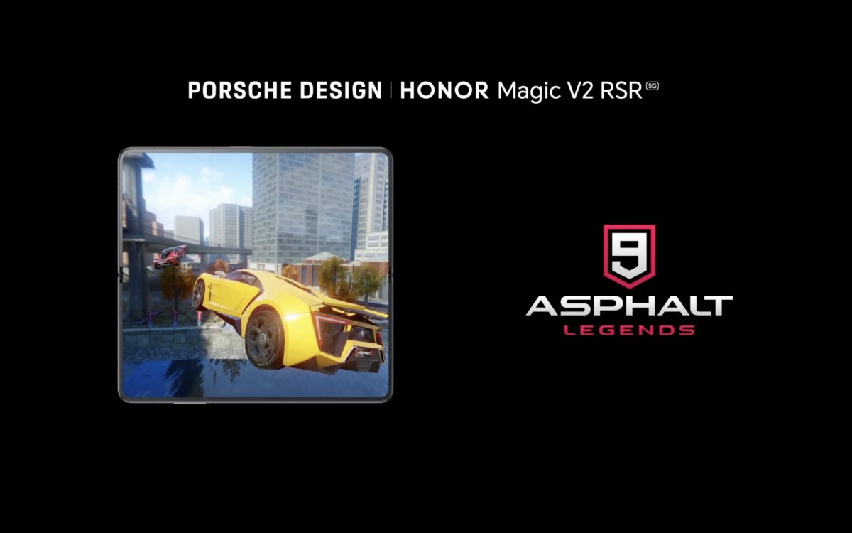 Honor ja Gameloft optimoivat yhdessä Asphalt 9: Legendsin taittuville puhelimille.