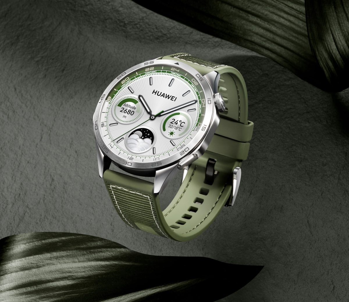 Huawei Watch GT 4, Rainforest Green.