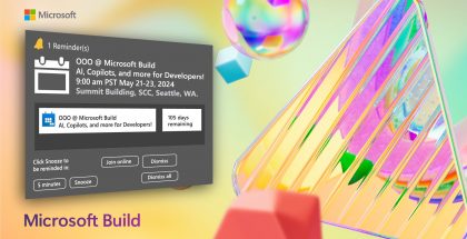 Microsoft Build järjestetään 21.-23. toukokuuta 2024.