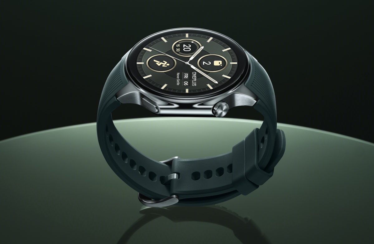 OnePlus Watch 2, Radiant Steel.
