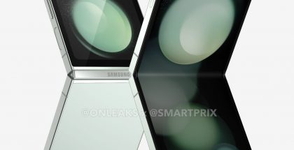 Samsung Galaxy Z Flip6:n mallinnos. Kuva: OnLeaks / Smartprix.