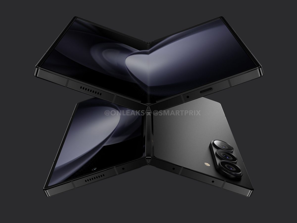 Samsung Galaxy Z Fold6:n mallinnos. Kuva: OnLeaks / Smartprix.