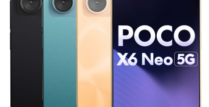 Poco X6 Neo eri väreissä.