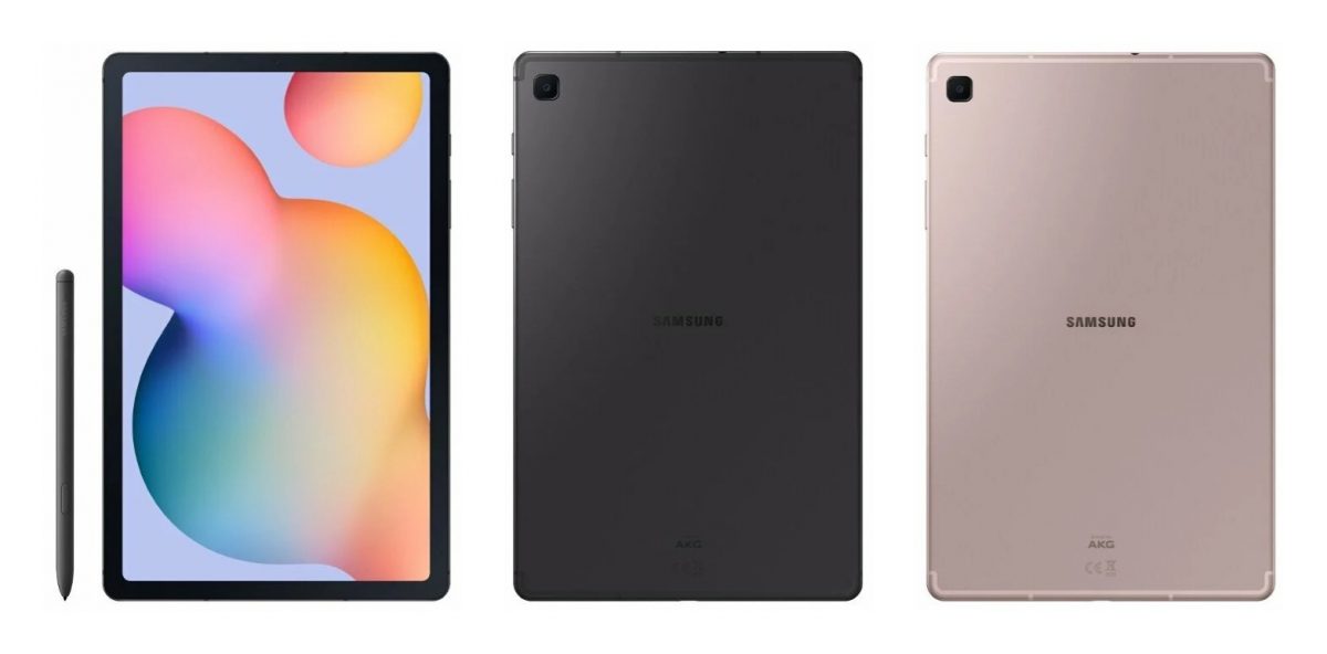 Samsung Galaxy Tab S6 Lite (2024) kahtena värivaihtoehtona.