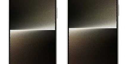 Konseptikuva pyrkii havainnollistamaan, kuinka näytön kuvasuhde ja sen myötä koko puhelimen muoto on muuttumassa Xperia 1 VI:ssä. Oikealla Xperia 1 V ja vasemmalla siitä muokattu Xperia 1 VI.