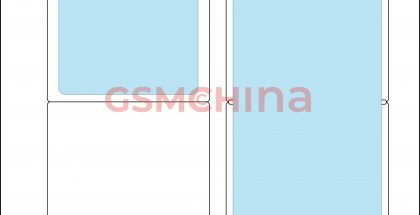 Taittuvanäyttöinen Xiaomi MIX Flip -simpukkapuhelin voi näyttää tältä. Kuva: GSMChina.