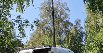 Arkistokuva. Privaattiverkkoauto pilottikäytössä Qstockissa.