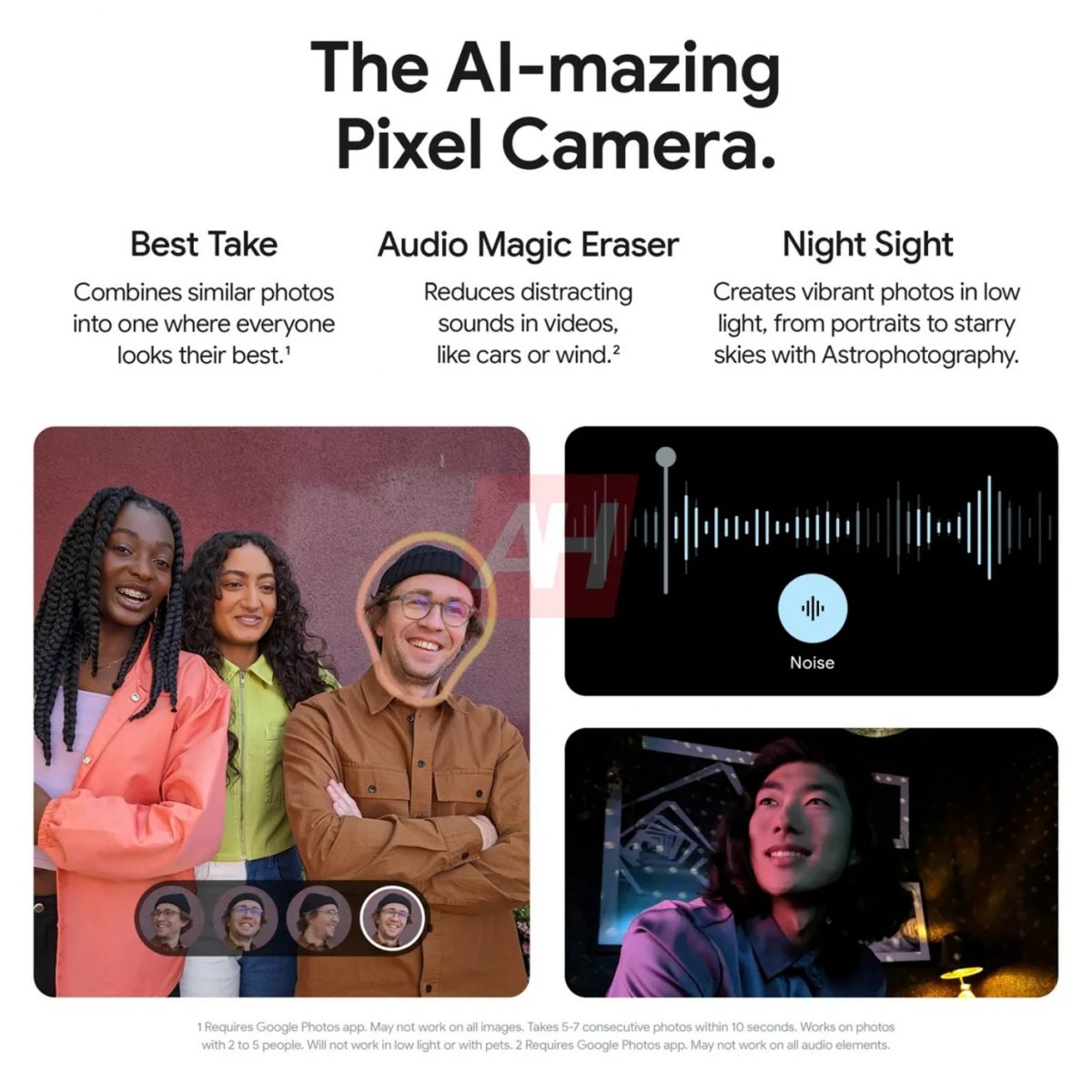 Pixel 8a tarjoaa tuttuja tekoälytoimintoja kuvaamiseen. Kuva: Android Headlines.