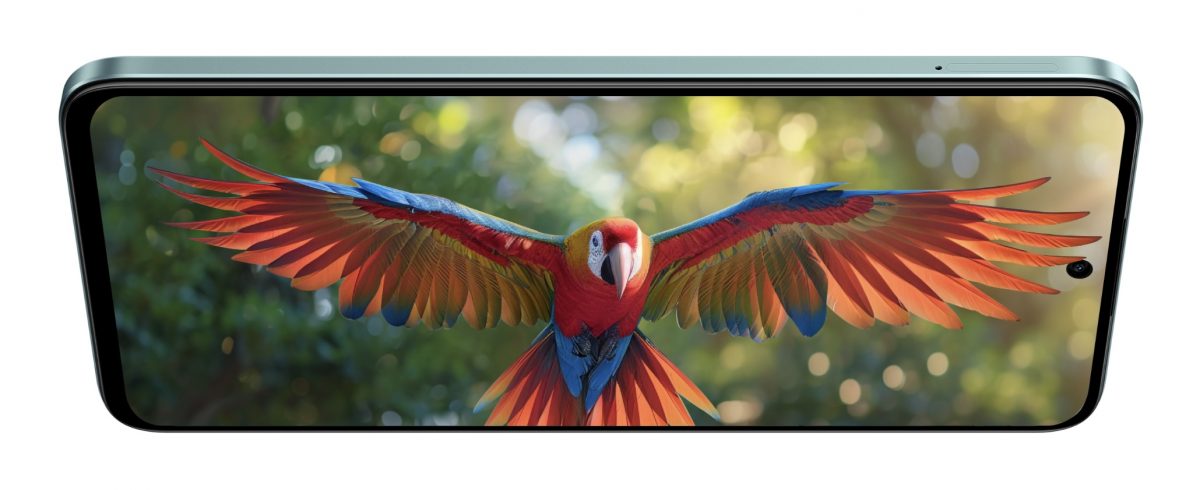 Honor X7b 5G:ssä on 6,8 tuuman LCD-näyttö.