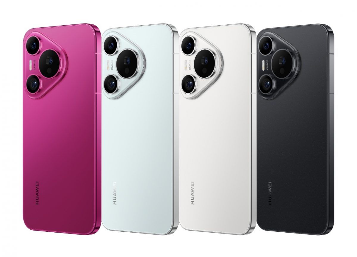 Huawei Pura 70:n värivaihtoehdot.