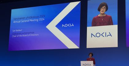 Sari Baldauf jatkaa Nokian hallituksen puheenjohtajana.