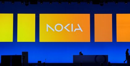 Nokian logo yhtiökokouksessa.
