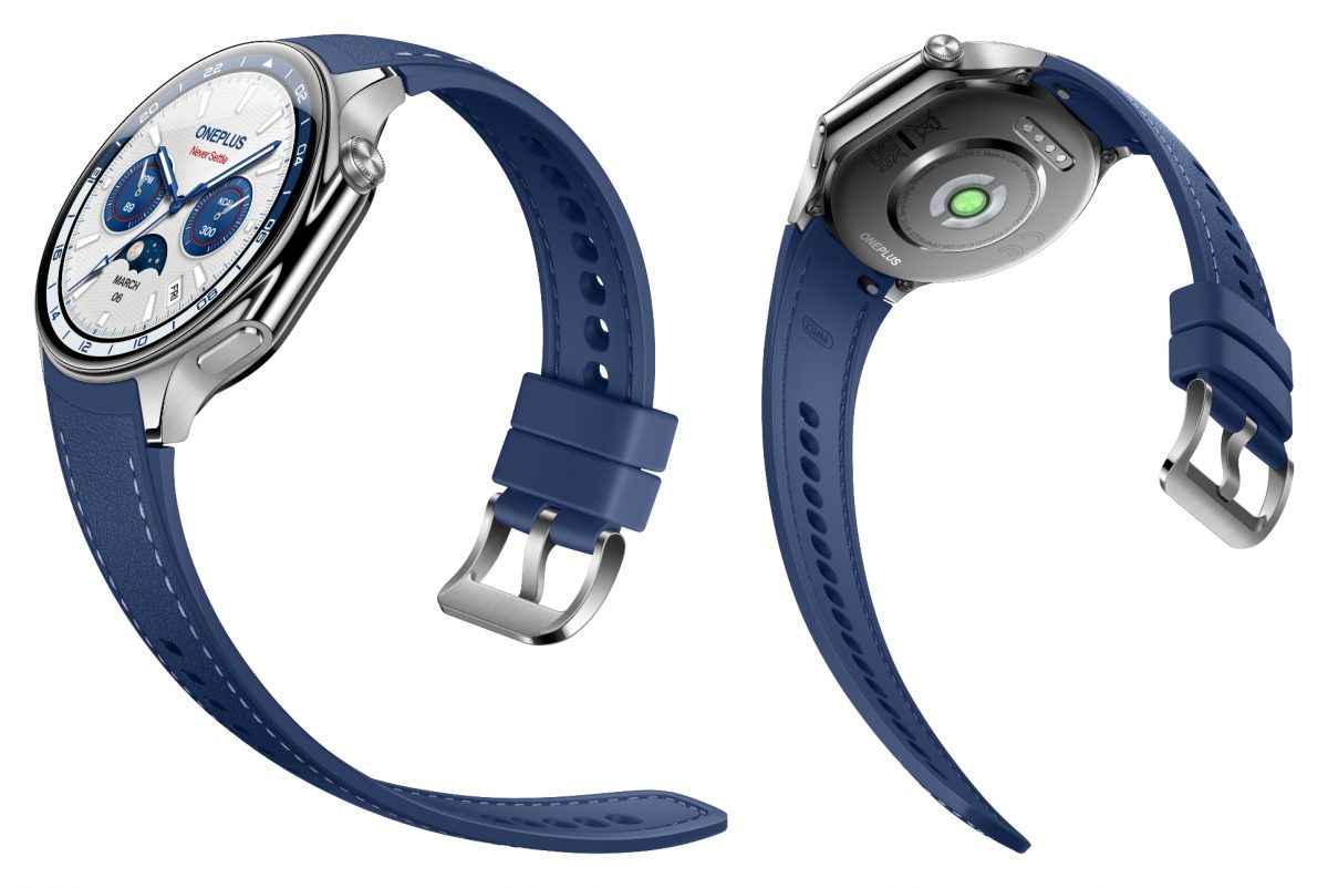 OnePlus Watch 2 Nordic Blue Edition.