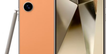 Samsung Galaxy S24 Ultra, Titanium Orange.