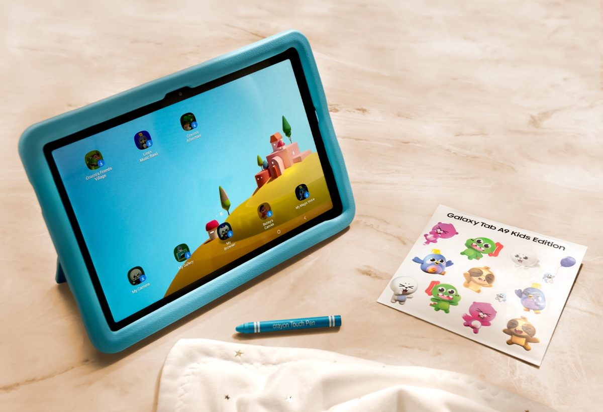 Samsung Galaxy Tab A9+ Kids Edition.