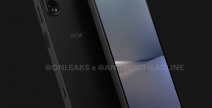 Sony Xperia 1 VI:n mallinnos. Kuva: OnLeaks / Android Headlines.
