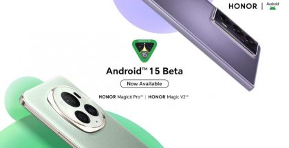 Honor Magic6 Pro ja Magic V2 saivat Android 15 Beta -testiversion.