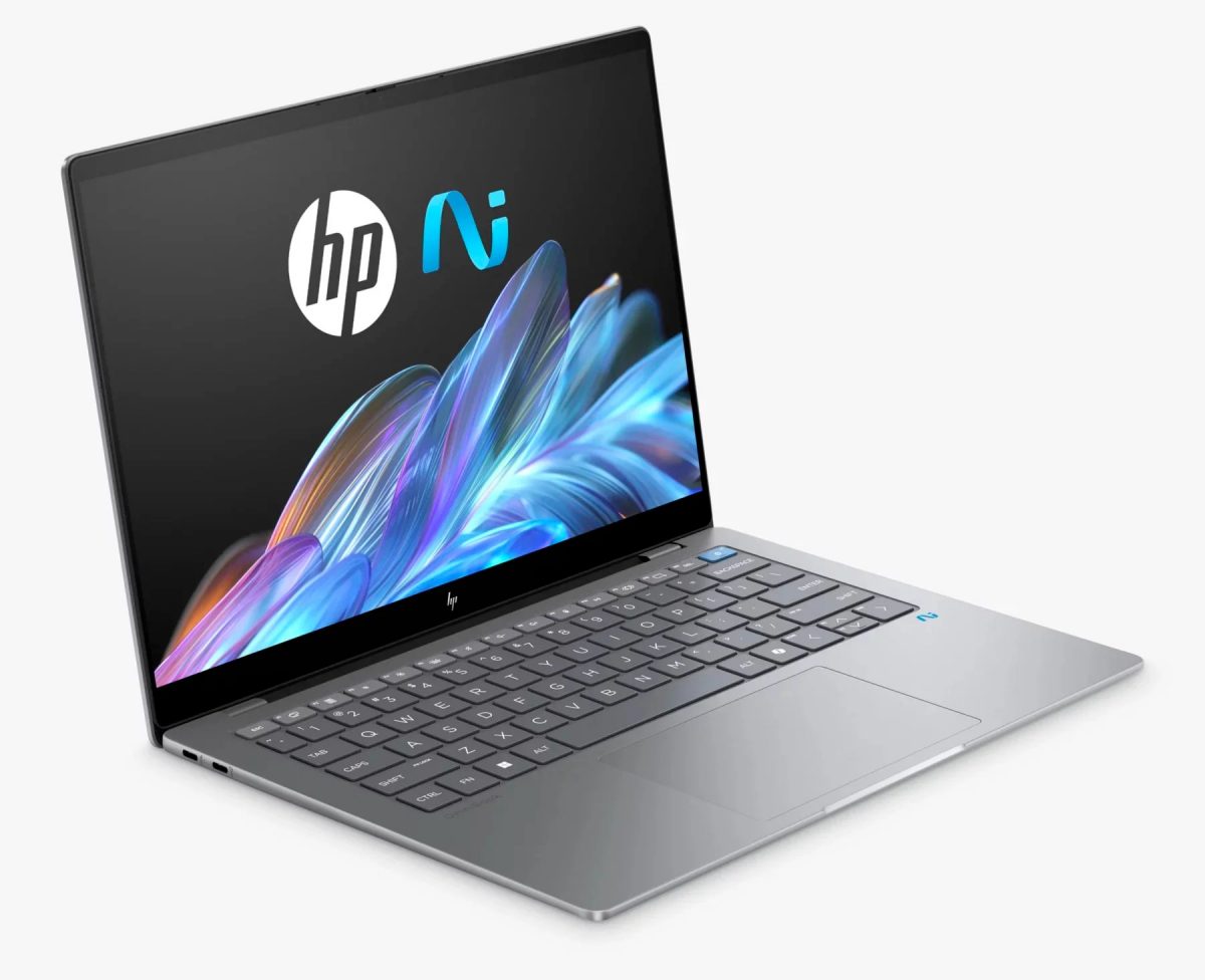 Uusi HP OmniBook paljastuneessa tuotekuvassa.