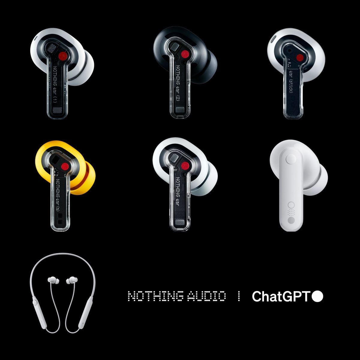 Kaikki Nothing-kuulokkeet saavat 21. toukokuuta päivityksellä ChatGPT-integraation.