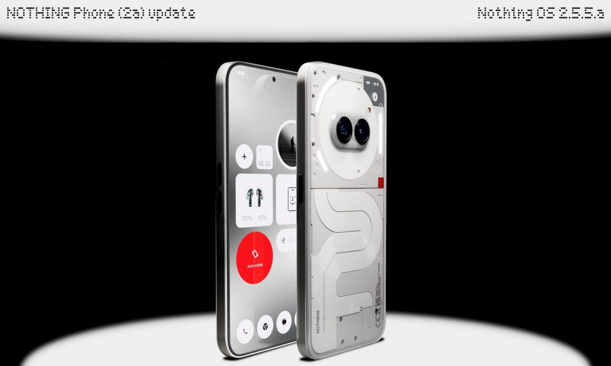 Nothing Phone (2a) sai Nothing OS 2.5.5a -päivityksen.