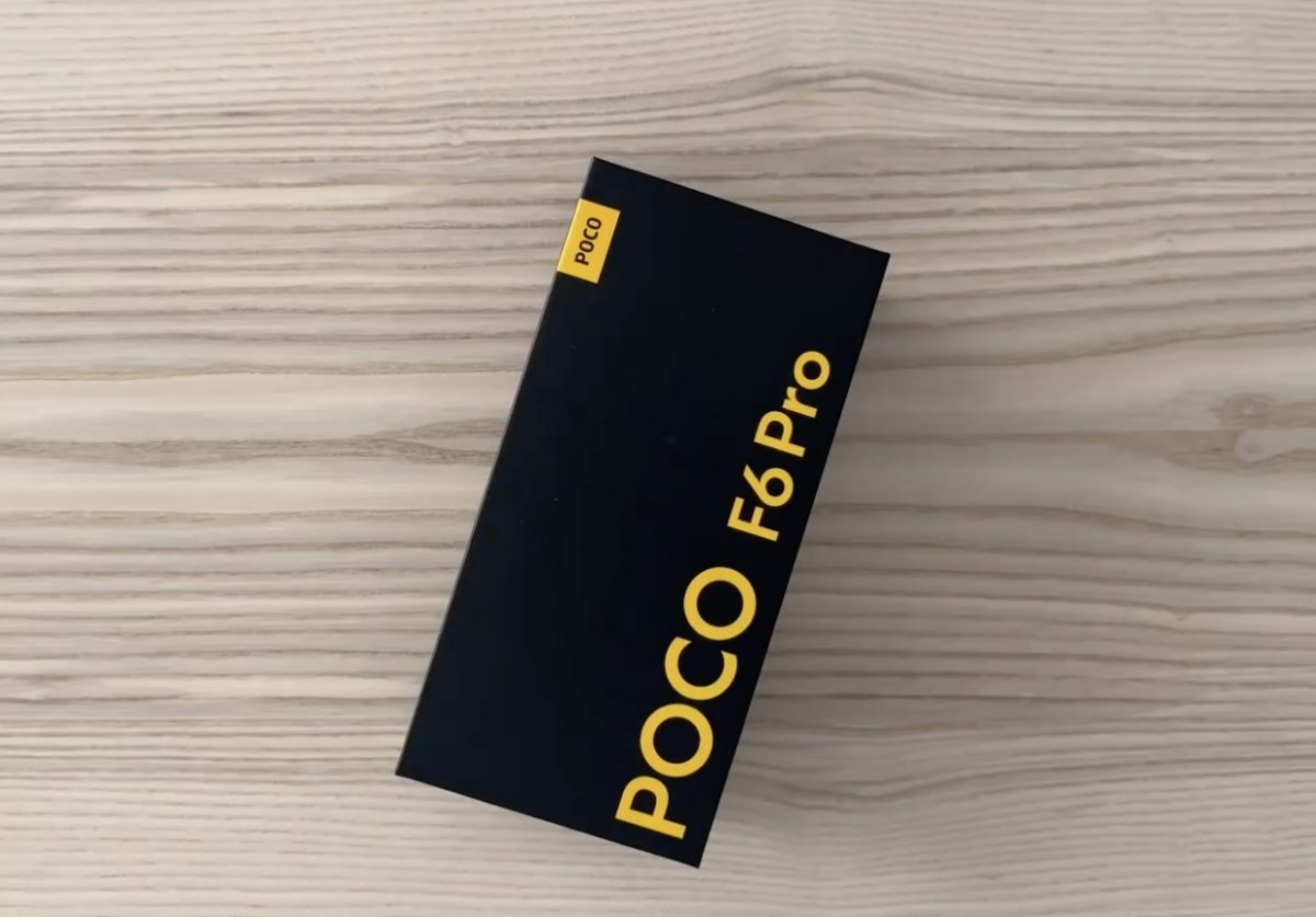 Poco F6 Pro unboxing-videolla.