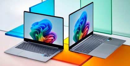 Kuvassa 14 ja 16 tuuman Samsung Galaxy Book4 Edge vuodelta 2024.