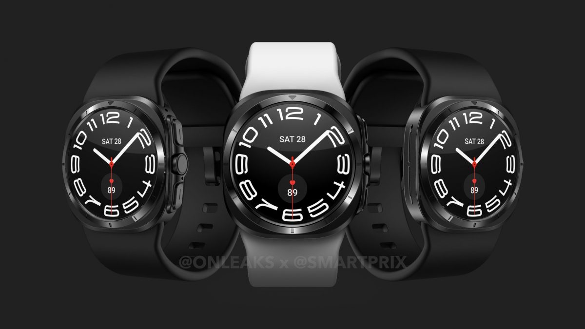 Samsung Galaxy Watch7 Ultran mallinnos. Kuva: OnLeaks / Smartprix.