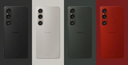 Sony Xperia 1 VI:n värivaihtoehdot vuotaneessa kuvassa.