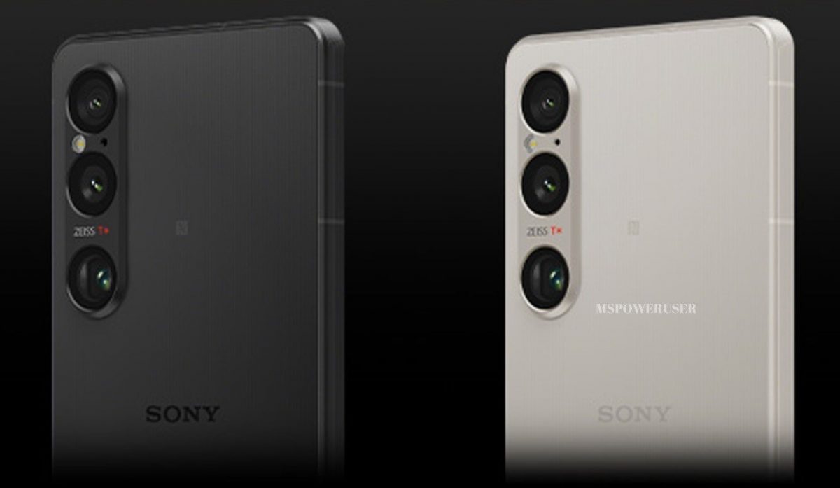 Sony Xperia 1 VI kahtena värivaihtoehtona. Kuva: MSPoweruser.