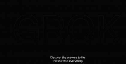 xAI:n verkkosivut. Grok on yhtiön tekoälymallien nimi.