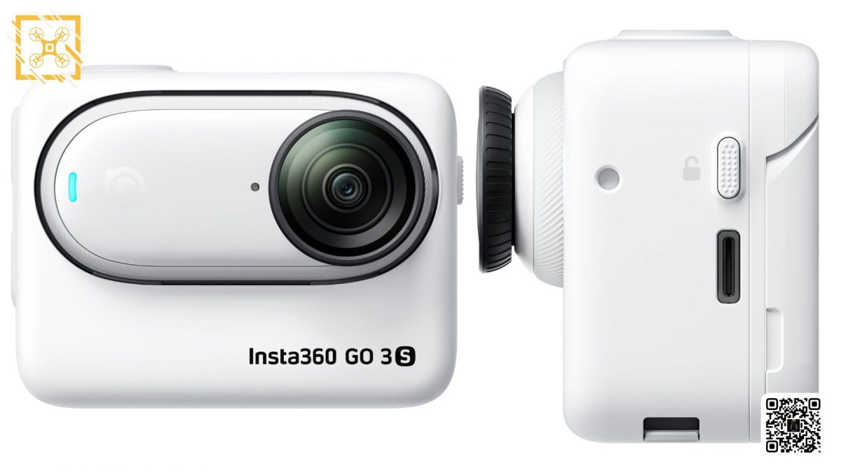 Insta360 GO 3S valkoisena.