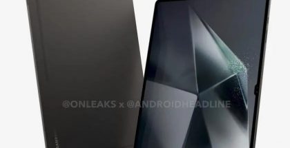Samsung Galaxy Tab S10 Ultran mallinnos. Kuva: OnLeaks / Android Headlines.