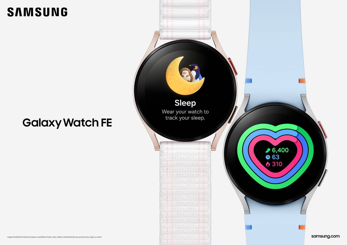 Samsung Galaxy Watch FE.
