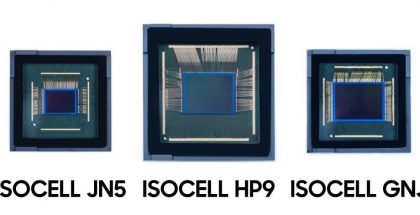 Samsung ISOCELL JN5, ISOCELL HP9 ja ISOCELL GNJ.