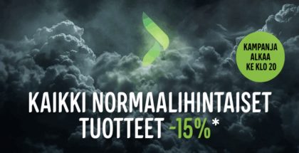 Gigantin tämänkertaisessa tarjousten yössä kaikki normaalihintaiset tuotteet saa 15 prosentin alennuksella.