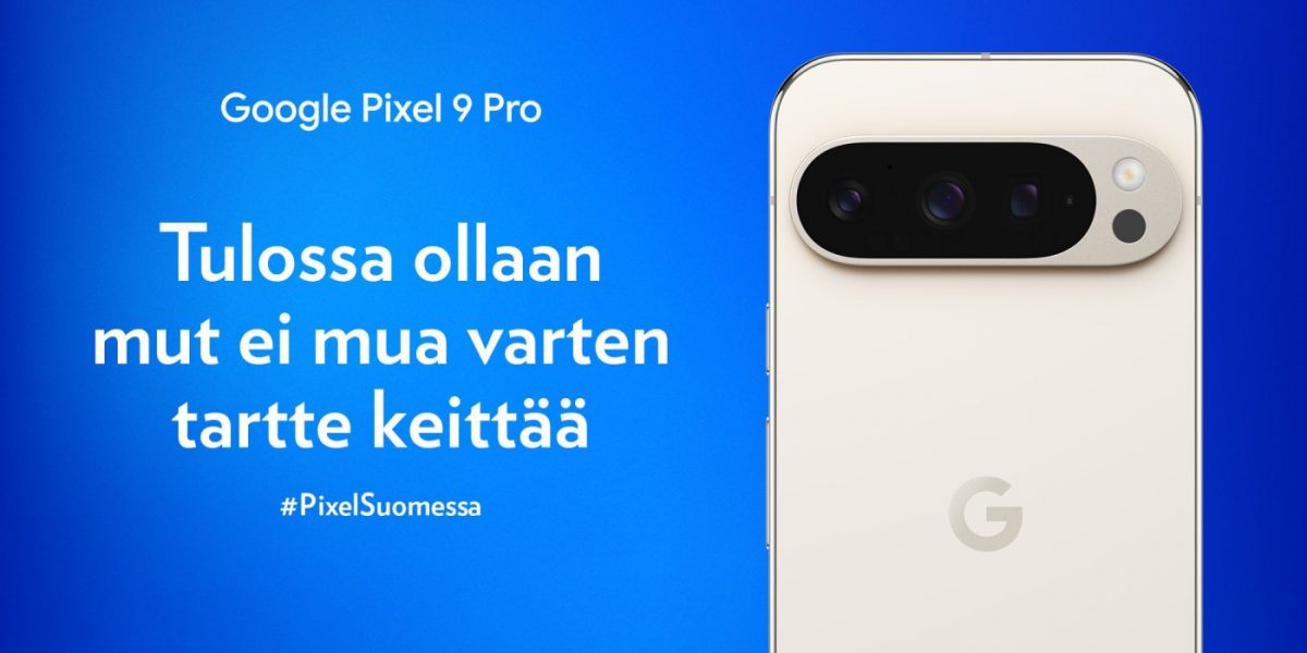 Muun muassa Elisa tuo uudet Pixel 9 -puhelimet myyntiin Suomessa.