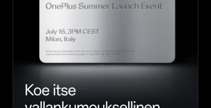 OnePlus järjestää Summer Launch -lanseeraustapahtuman 16. heinäkuuta Milanossa.