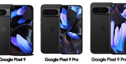 Pixel 9, Pixel 9 Pro, Pixel 9 Pro XL. Kuva: Evan Blass / X.