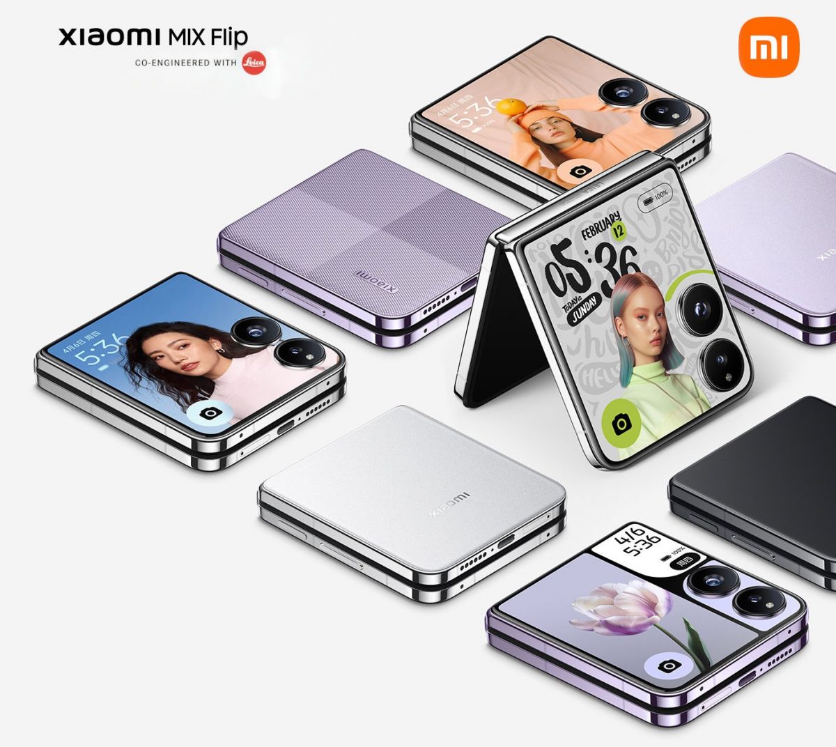 Xiaomi MIX Flip ennakkokuvassa.