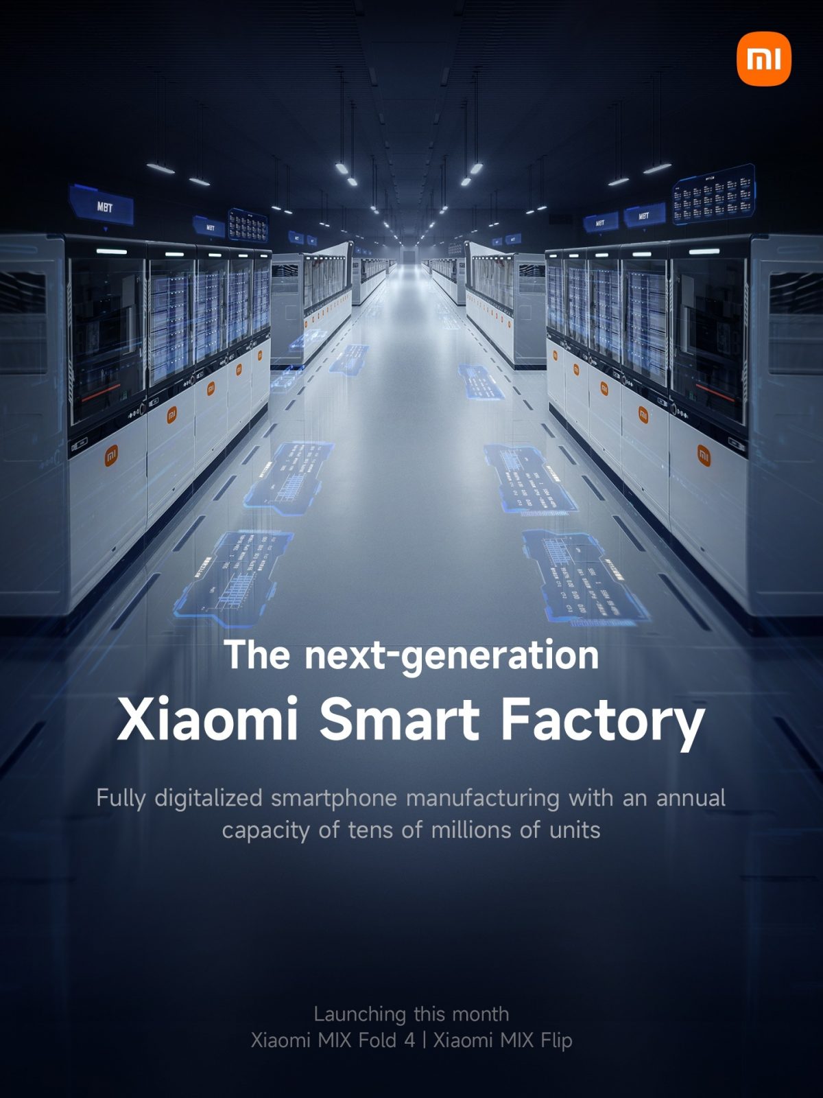 Xiaomi avasi uuden Smart Factory -tehtaan, joka tulee vastaamaan myös MIX Fold 4:n ja MIX Flipin tuotannosta.