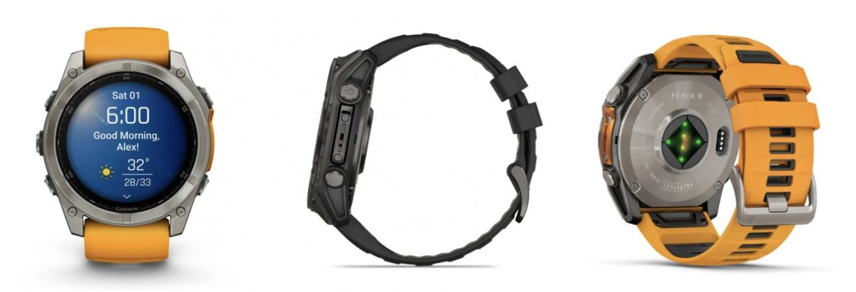 Garmin Fenix 8. Kuvat: WinFuture.de.