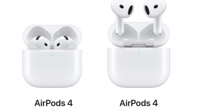 Kuvassa AirPods 4 -kuulokkeet.