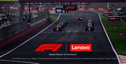 Lenovo jatkaa ja laajentaa kumppanuuttaan F1:n kanssa.