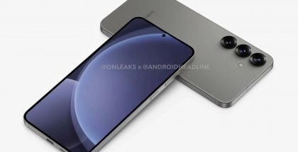 Samsung Galaxy S25+:n mallinnos. Kuva: OnLeaks / Android Headlines.