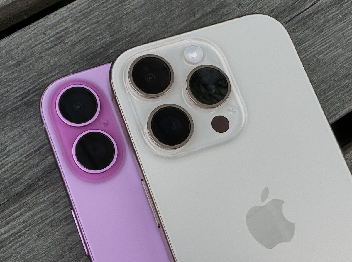 Kuvassa iPhone 16 ja iPhone 16 Pro.