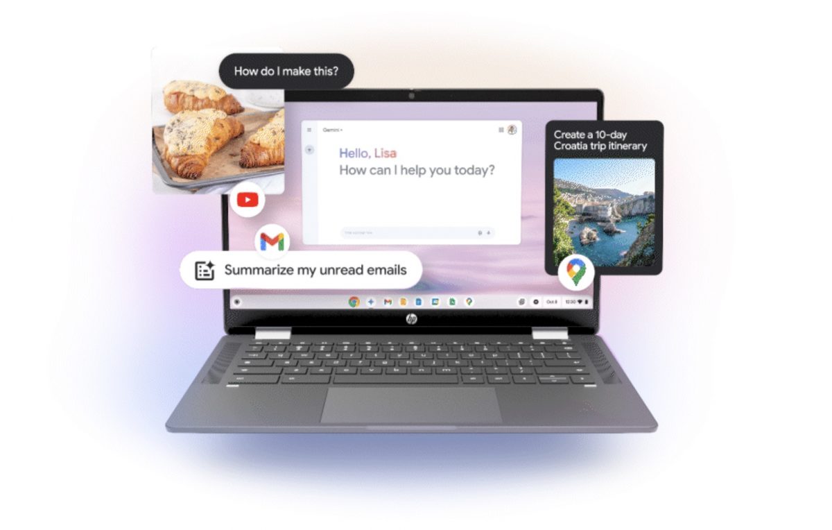 Chromebookit päivittyvät tekoälytoiminnoilla.