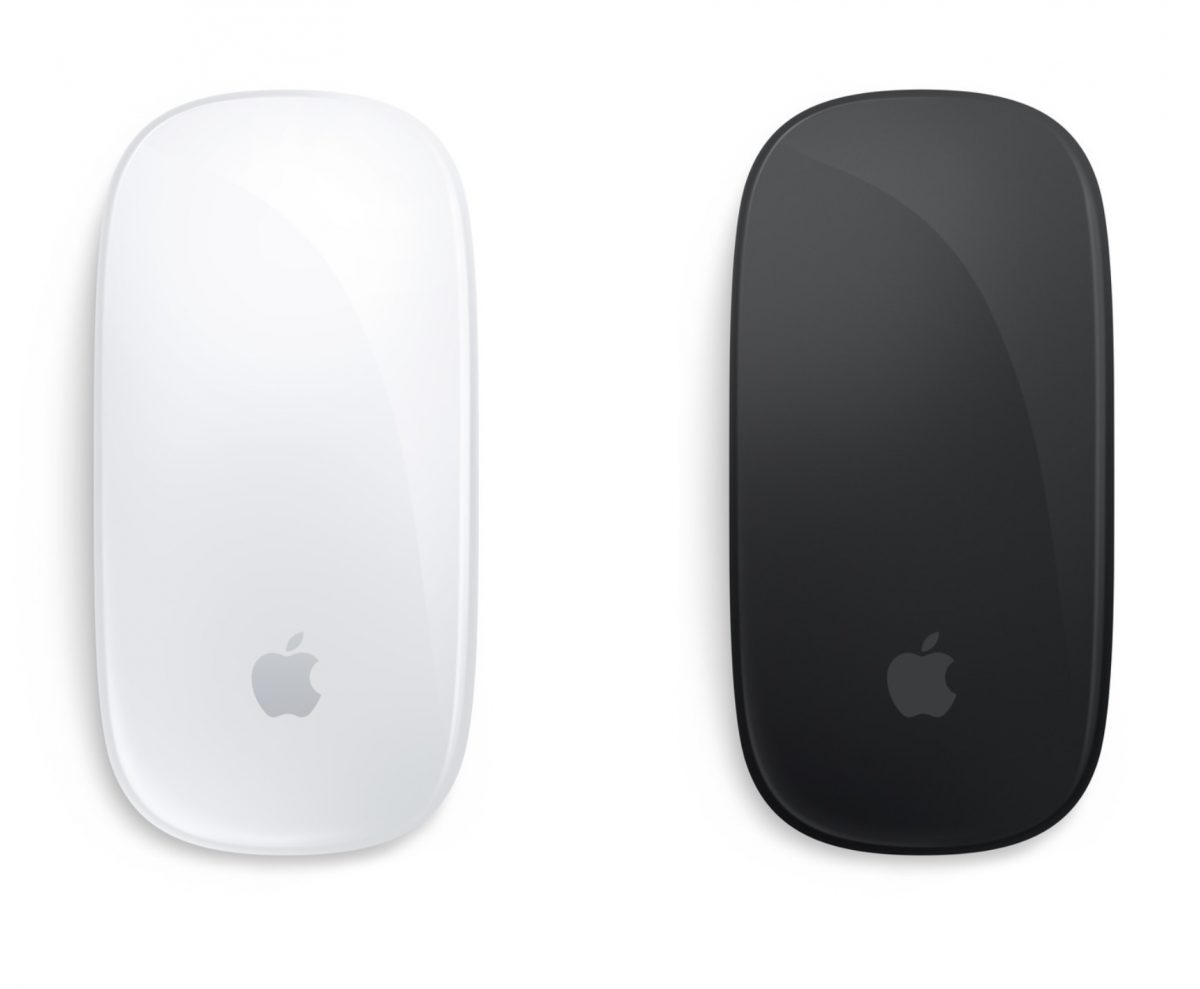 Magic Mouse USB-C:llä, valkoinen ja musta.