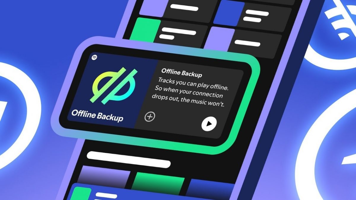 Spotifyn Offline Backup -soittolista näkyy jatkossa kotinäkymässä.